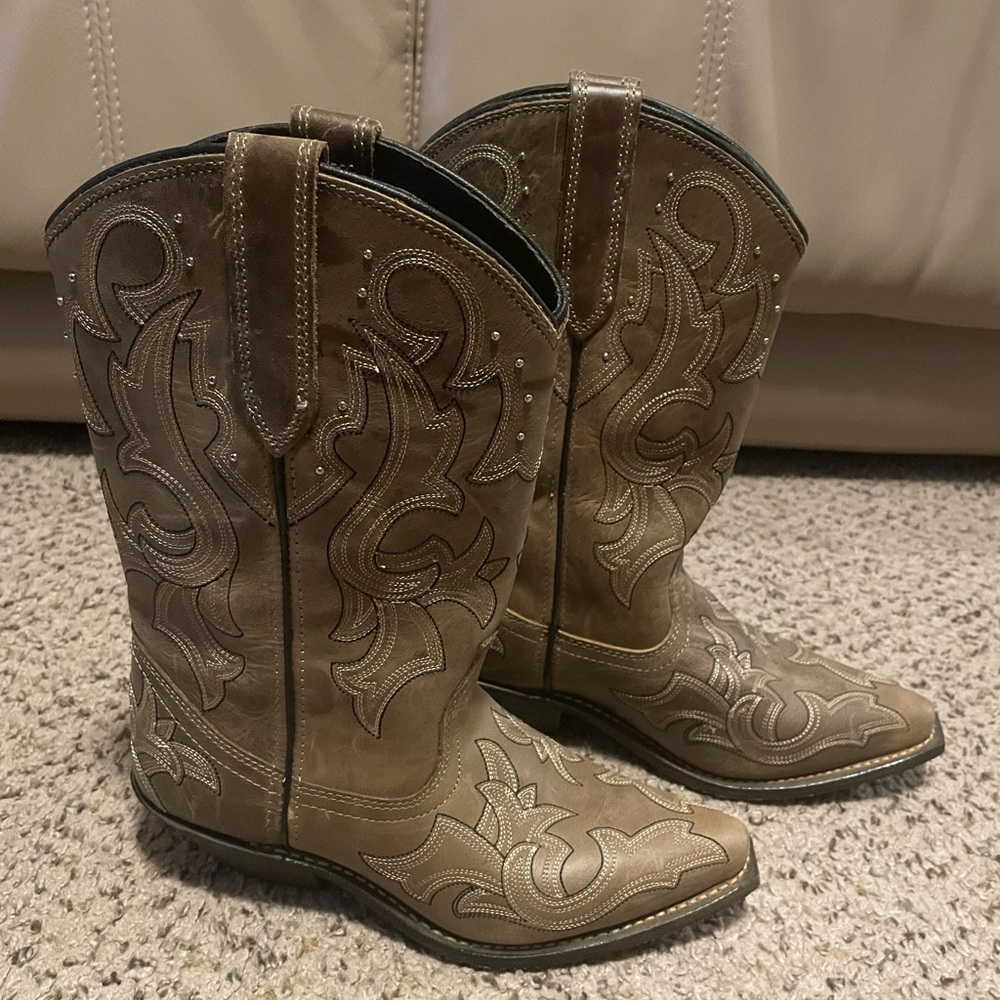 Cowboy Boot Medium-Dark Brown